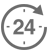 24-hr icon